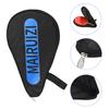 M METERXITY Table Tennis Racket Cover - Gourd-shaped Table Tennis Racket Case Bag for Storage Black
