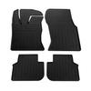 Rubber Mats (4 Pcs, Premium) for Jaguar XF 2016- Pp