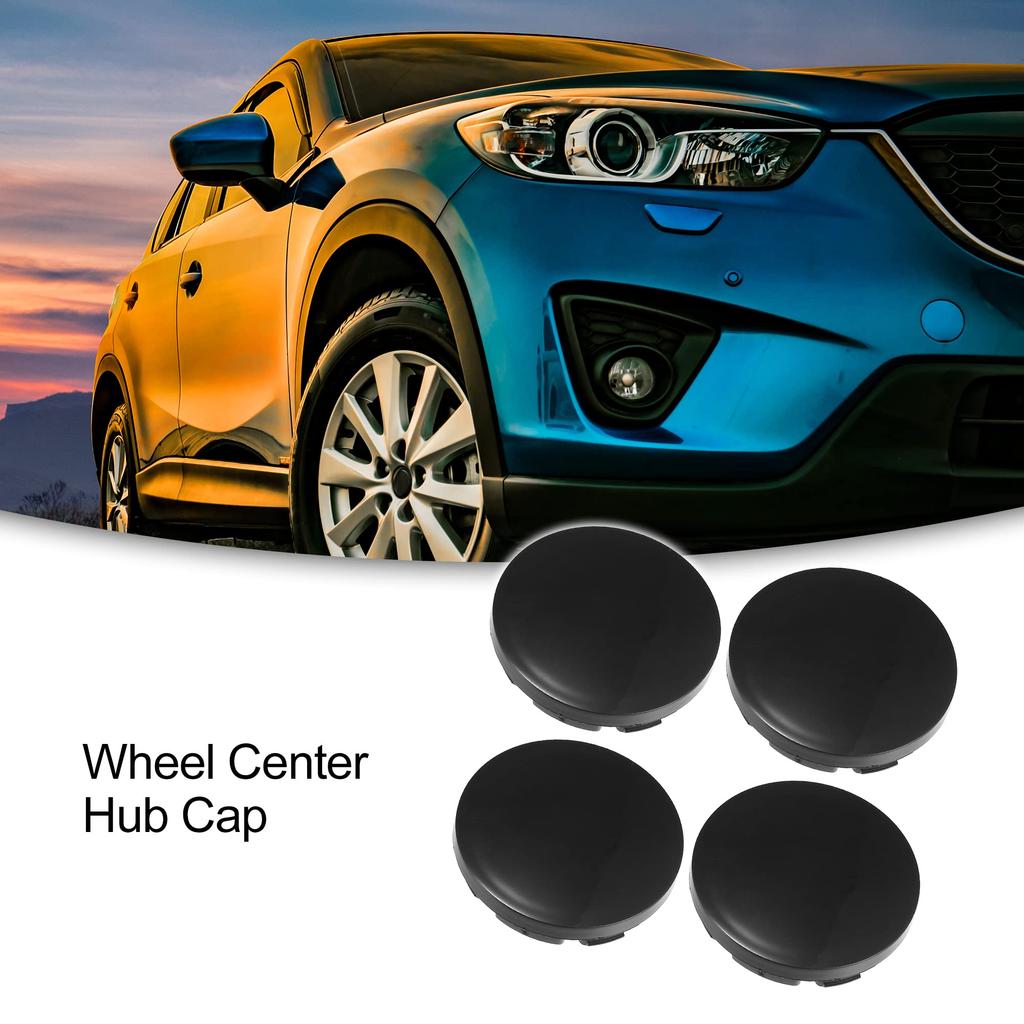 ACROPIX колпак ступицы колеса универсальный диаметр 56 мм 8 зажимов черный 4 шт