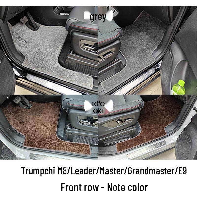 Коврики GAC Trumpchi M8 Premium с полным покрытием для среднего и заднего рядов