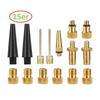 Presta Valve Adapter Bike Tire Valve Adapters DV AV SV Tire Inflator Adapters Set Ball Pump Needle Inflation Devices Accessories