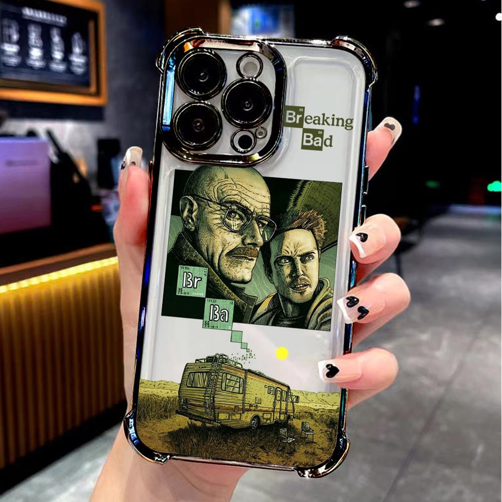 Сериал Во все тяжкие Горячее покрытие Чехол для телефона Для IPhone 16e 16 15 14 13 12 11 Pro Max X XR XSMax 7 8 6 Plus Защитная задняя крышка