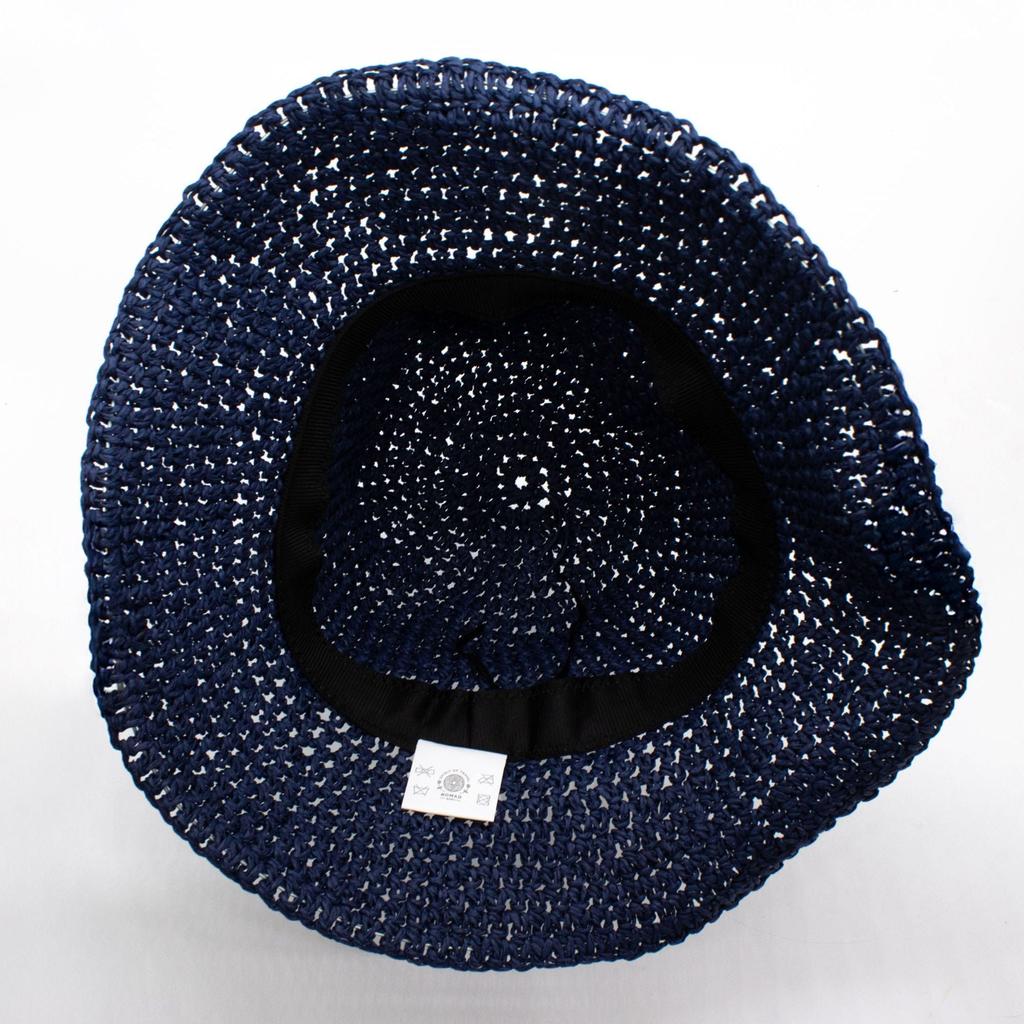 Nomad Sari Floppy Straw Sun Hat – Navy Blue