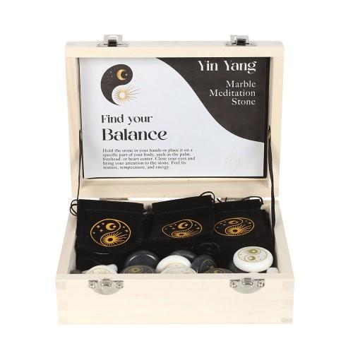 Something Different Yin Yang Meditation Stone (Pack of 24)
