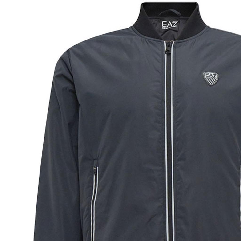 EMPORIO ARMANI Logo-Patch Zipped Bomber Jacket 8NPB12-PN7LZ-1578