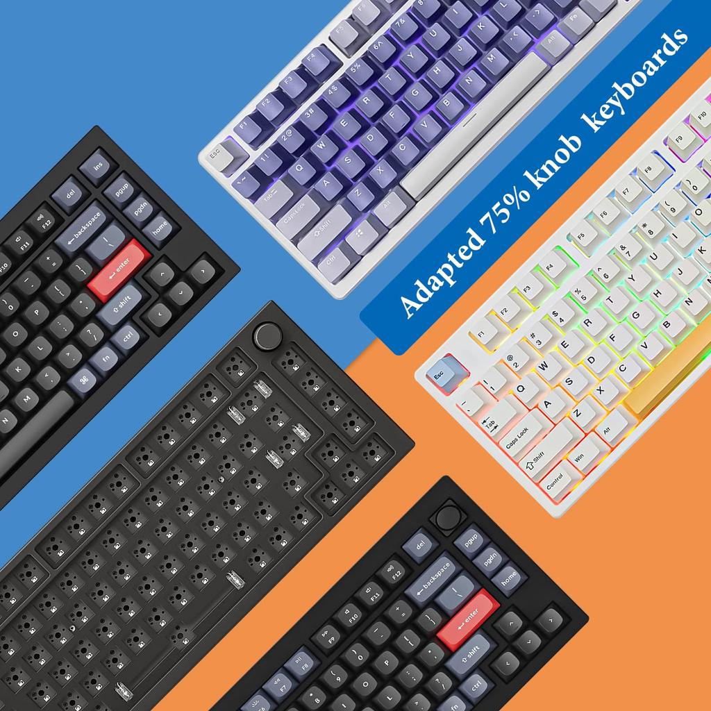 Geekria Крышка от пыли для клавиатуры с ручкой Прозрачная акриловая крышка для клавиатуры на 84 клавиши для компьютерной клавиатуры, совместимая с Keychron Q1 Q1 Q1 Keychron V1 AULA F75 F75