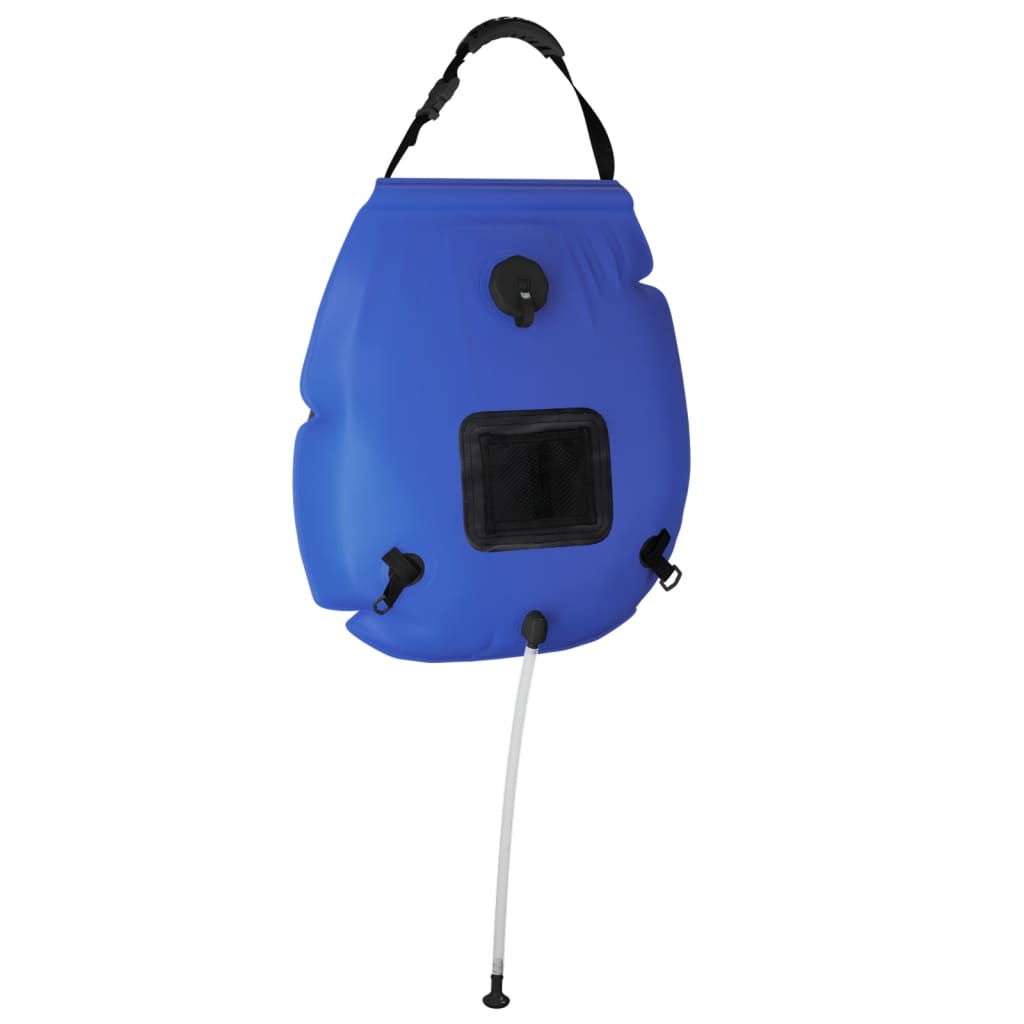 Vidaxl Prysznic Turystyczny, Niebieski, 20 L, Pvc