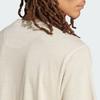 Adidas Футболка Trefoil Essentials Dye Pocket с принтом Putty Grey для мужчин в уличном стиле IS1763