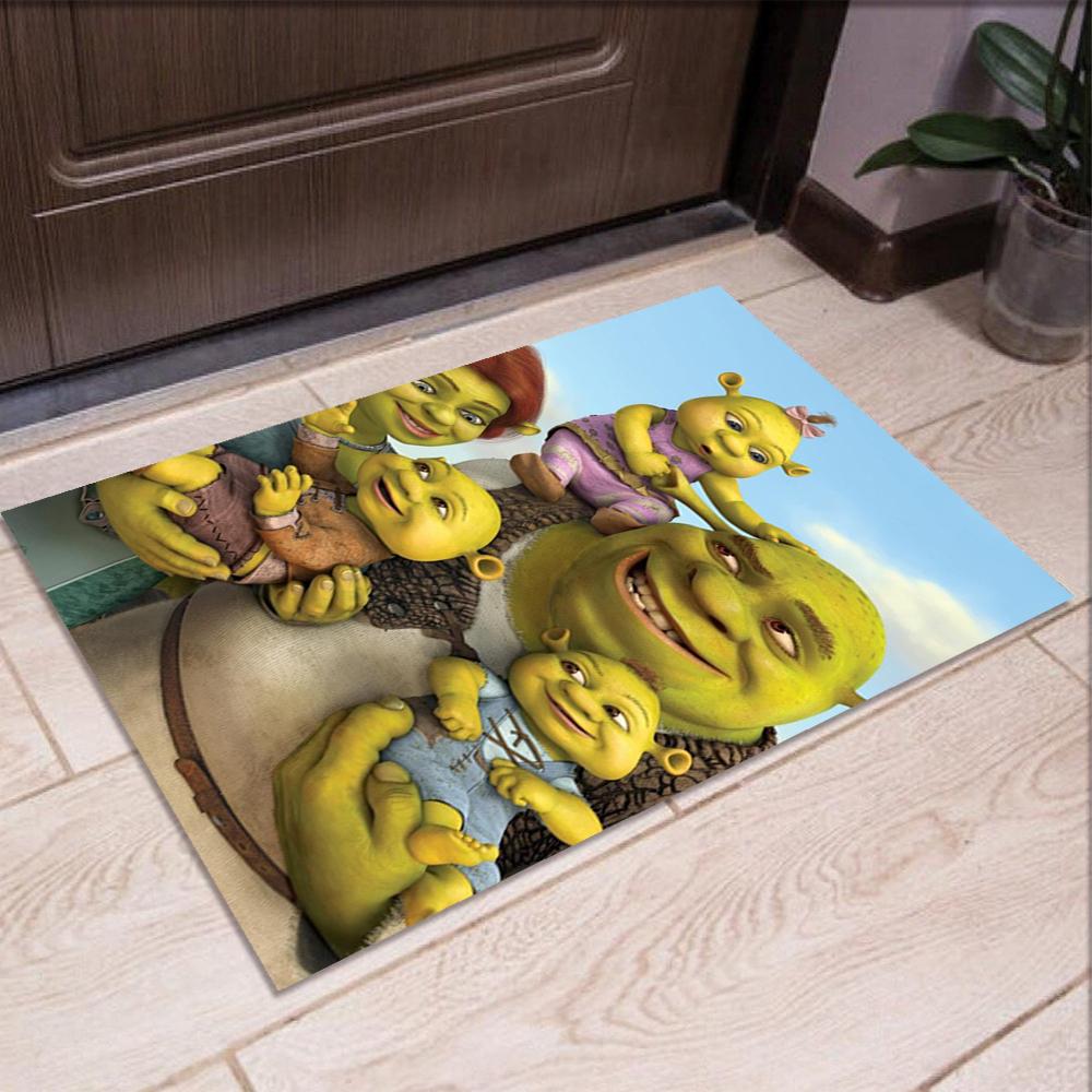Shrek Printed Carpet,Rug,for Office Chair Living Room Bedroom Kitchen Room Decor Gifts.
