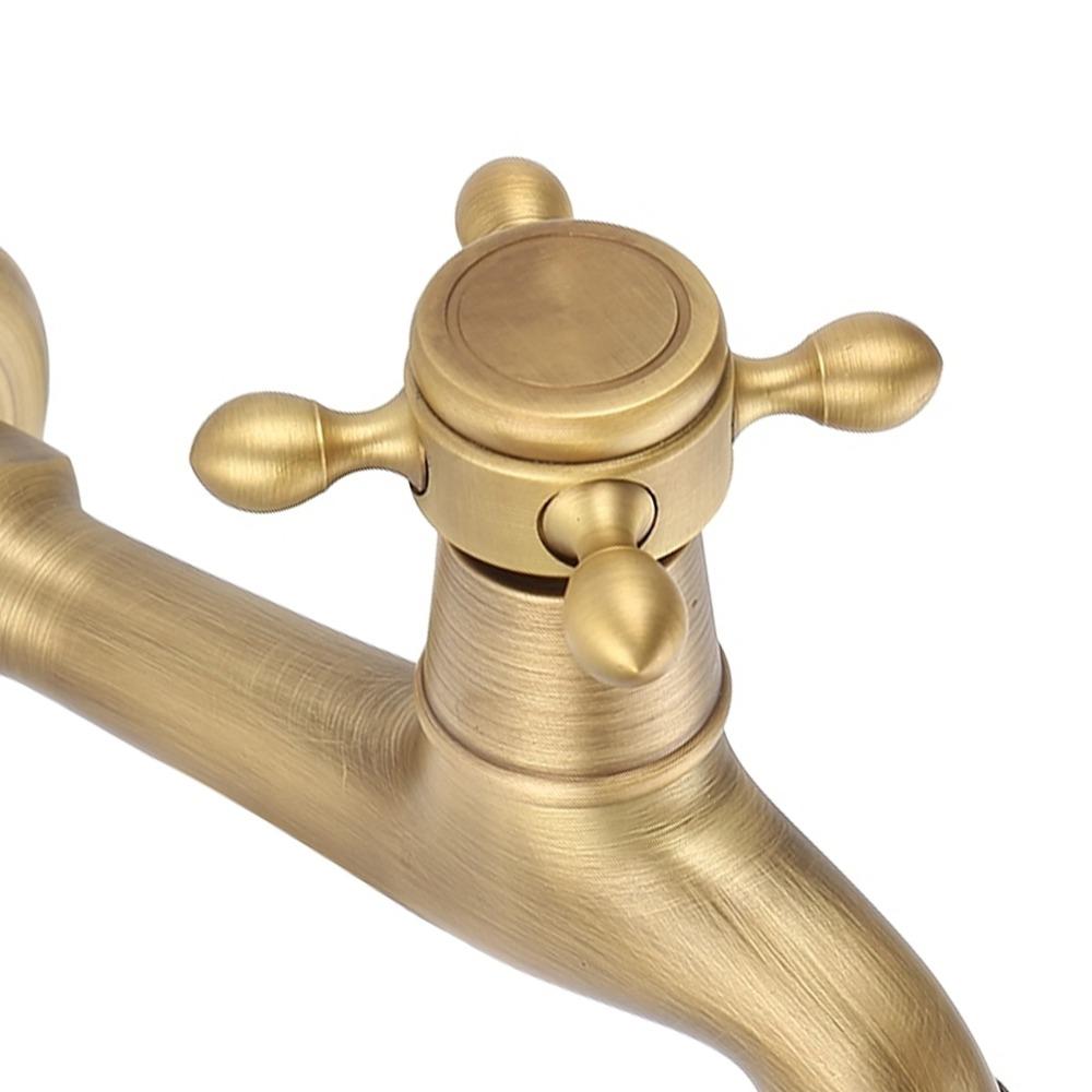 Wall Mounted Faucet G1/2" Connection Faucet Tap Vintage Water Tap  Kitchen