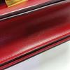 [Pre-Owned] Classic Box Solid Color Commuter Gold Buckle Polished Cowhide Handbag Tofu Bag Square Bag Shoulder Bag Crossbody Bag Medium - Good #ZC6PB9