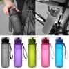 560ML Outdoor Sport Leak Proof Seal Water Bottles Frosted Sports Water Cup Portable Student Kettle with Lid Drinkware BPA Free