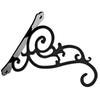 Iron Decorative Hook Black Planter Bracket New Iron Hook  Outdoors