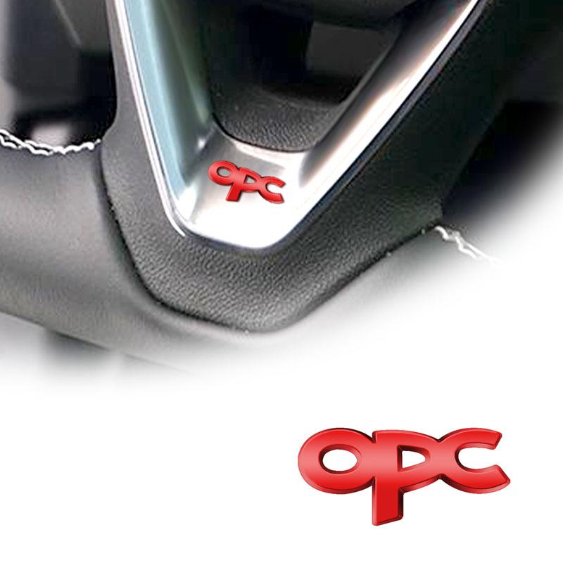 Эмблема логотипа OPC Line, наклейка на руль автомобиля, внутренняя эмблема для Vauxhall Astra GHJKF Corsa Insignia Mokka