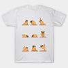 T Shirt Women Pug Yoga Harajuku Print Kawaii Tshirt Summer Short Sleeve Female T-Shirt Top Tee