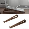 MA Line Laptop Portable and Inclined Wooden Stand Stand, Lightweight, Compact, (Walnut)