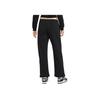 Nike Спортивная одежда Phoenix Fleece Однотонные Простые Повседневные Вязаные Спортивные Штаны Женские брюки IM7499-010