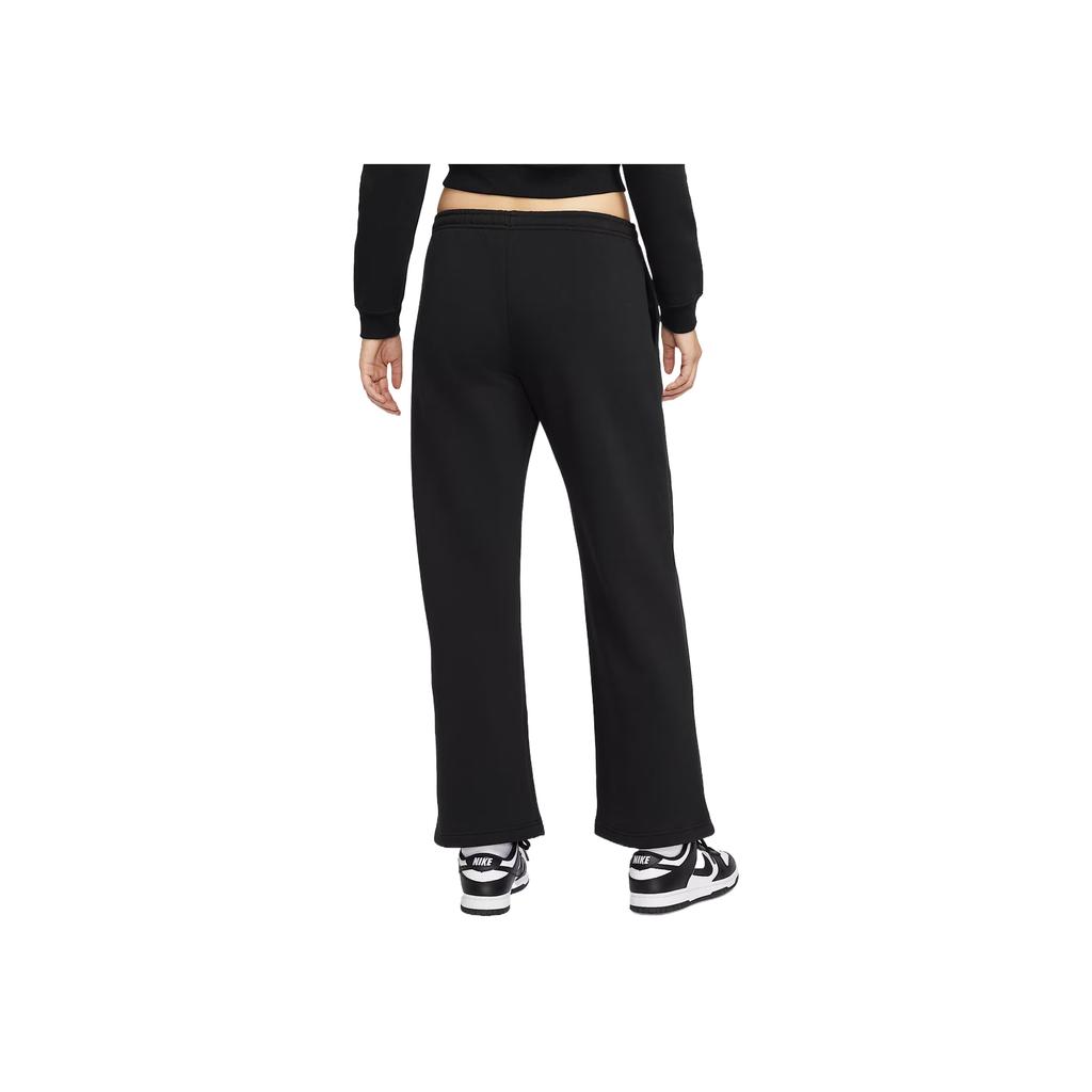 Nike Спортивная одежда Phoenix Fleece Однотонные Простые Повседневные Вязаные Спортивные Штаны Женские брюки IM7499-010
