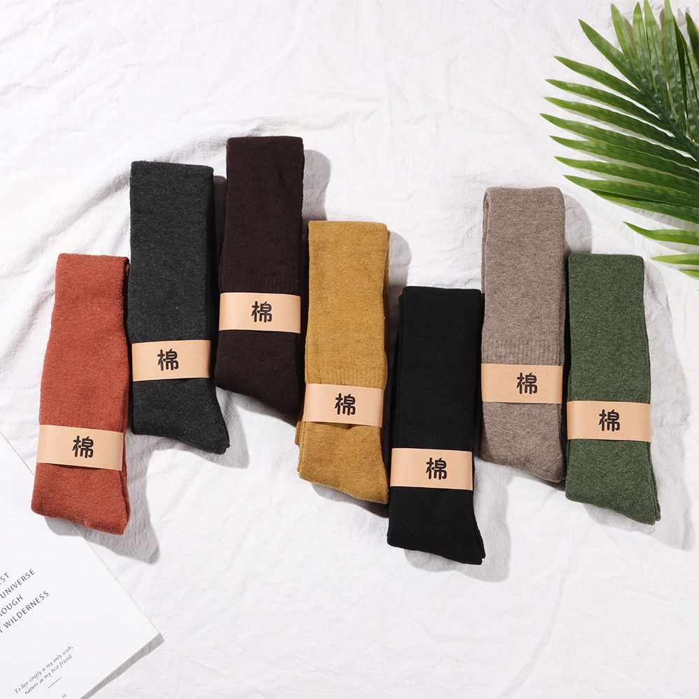 Флисовые платья, аксессуары, утолщенные модели, длинные чулки, вязаные гольфы, гольфы выше колена