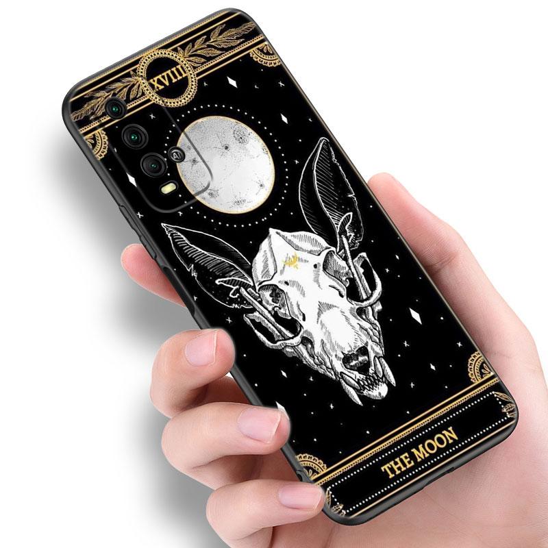 Чехол для телефона Witches Moon Tarot для Xiaomi Redmi Note 5 6 9T K20 K40 K50 Pro 7A 8A 9A 9C 9i 10A 10C A1 S2, мягкий черный чехол из ТПУ