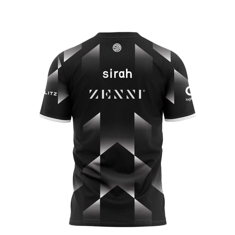 Новая футболка TSM Esports Team Uniform 2024 PUBG CS GO Игровая конкурсная футболка Дышащая Быстросохнущая Мужская Мальчик Тренировочная одежда