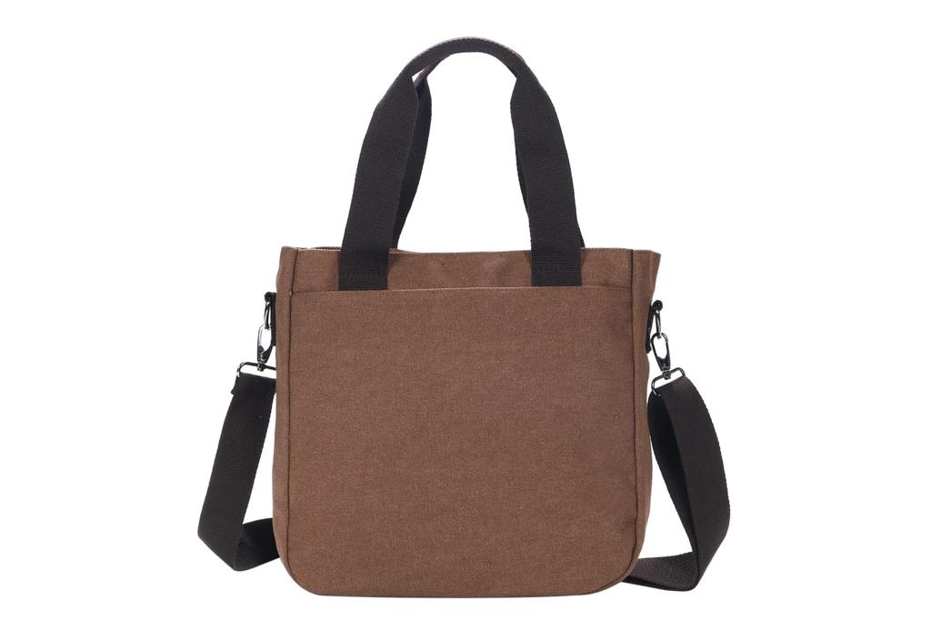 Shoulder tote bag [Takusan Shopping] (Mocha)