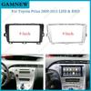 9 Inch Car Frame Fascia Adapter Canbus Box Decoder For Toyota Prius 30 Series 2009-2015 Android Radio Dash Fitting Panel Kit