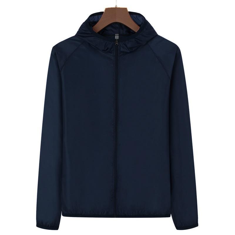 Летняя мужская солнцезащитная одежда, легкая дышащая куртка из ледяного шелка с капюшоном, быстросохнущая, защищающая от ультрафиолета, для активного отдыха