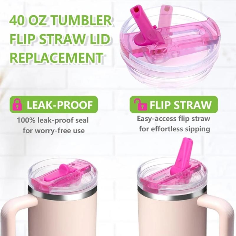 Крышка-поильник с откидной крышкой, герметичная, для Stanley 30 унций 40 унций, с защитой от проливания, складная крышка для чашки, замена, аксессуары для чашки из пищевого силикона