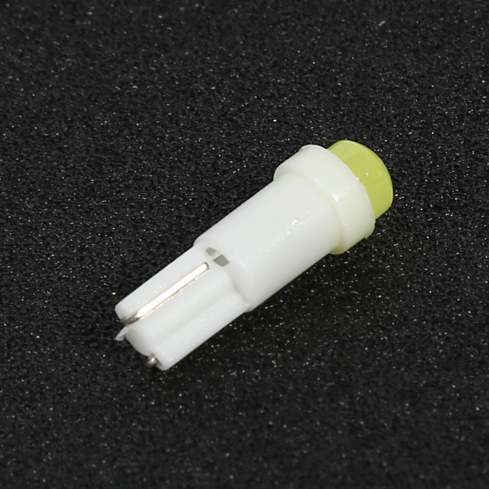 10 шт. T5 3D COB светодиодные клиновидные лампы для приборной панели автомобиля, лампа для чтения