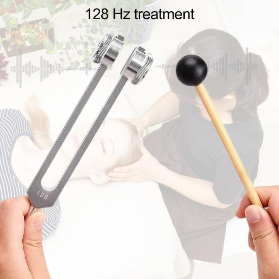 128 Гц камертоны для исцеления чакр камертон с молоточком звуковая терапия музыкальный инструмент для исцеления чакр медицинский