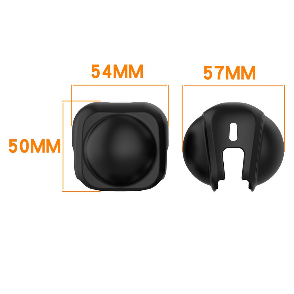 For Insta360 X5/X4 Anti Scratch Camera Lens Protective Cover Flexible Silicone Case