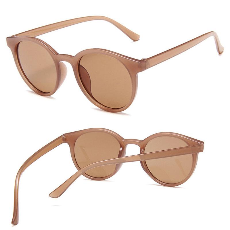 Тени Ins Маленькие мужские солнцезащитные очки Горячие модные круглые женские очки Высокое качество UV400 Унисекс Корейские Популярные готовые солнцезащитные очки Очки ручной работы