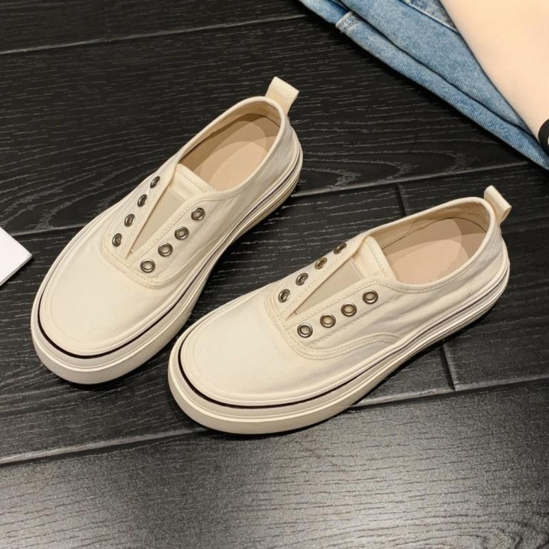 Fashion High Quality Shoes Women Spring New Light Thin Canvs Shoes Soft Comfortable Casual Flat Shoes Outdoor Walking Women Sneakers