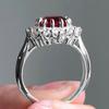 New Jewelry Ruby Ring Simple Women's Diamond Jewelry Wedding Ring