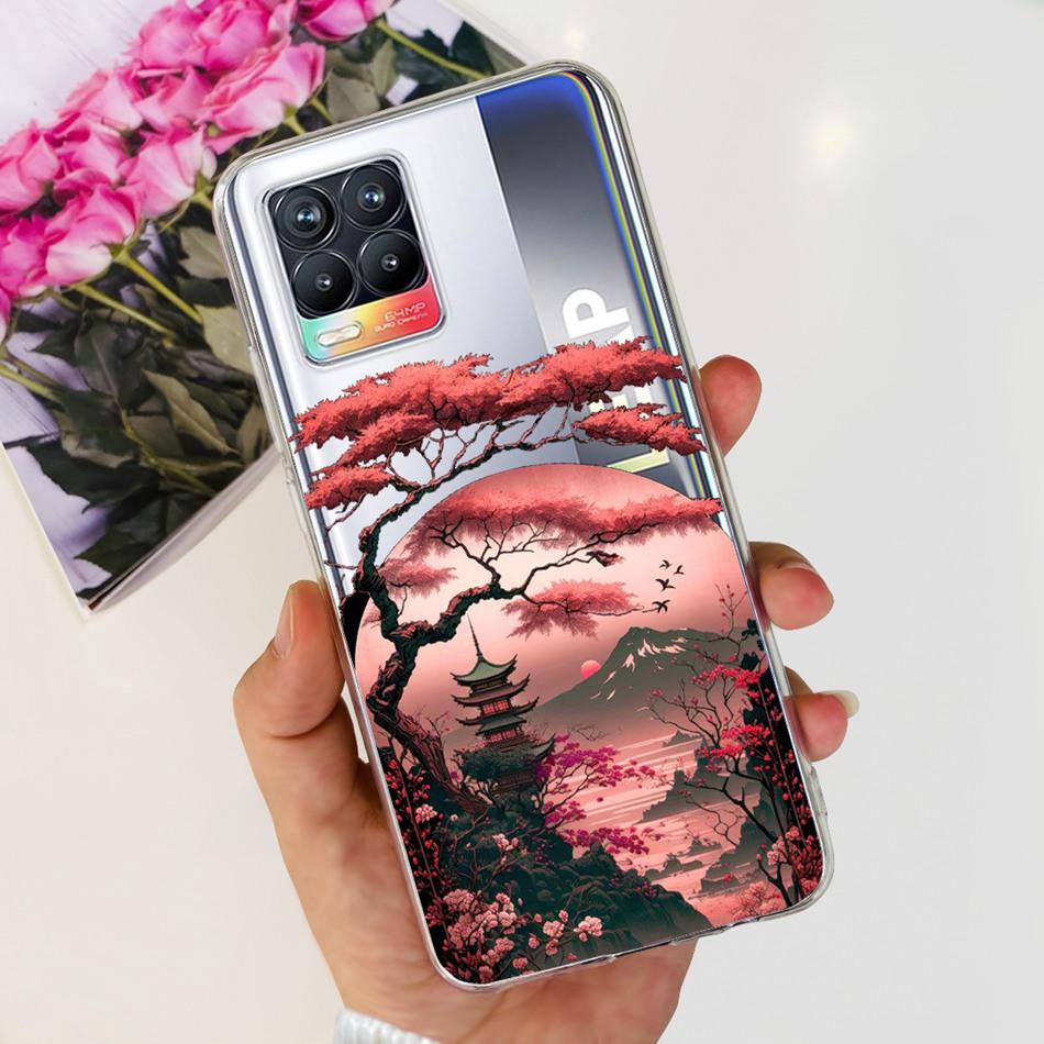 For Realme 8 Case Realme 8 Pro Realme8 5G 4G Fashion Cool Pattern Soft Silicone TPU Phone Back Cover