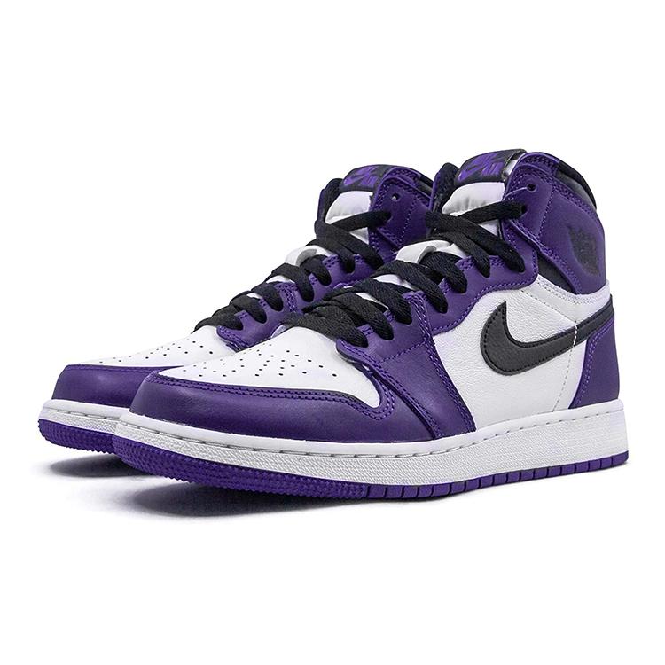 Jordan 1 Ретро Высокий суд Фиолетовый Белый GS 575441-500