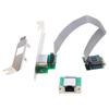 Fast RJ45 Card M.2 A+E To Single Port 1000M Networking Adapters  Card I210AT Chip Rj45 Adapters  Card