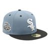 Кепка NEW ERA 59FIFTY Chicago White Sox MLB NER37C4035 CWS Выцветший Синий 2Тональный Боковой Патч Эксклюзив ONSPOTZ Под Козырьком Кепка для Бейсбола