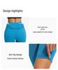 Unisex High-Waist Hip-Lifting Sports Shorts - Outdoor Non-Slip Yoga & Cycling Gear