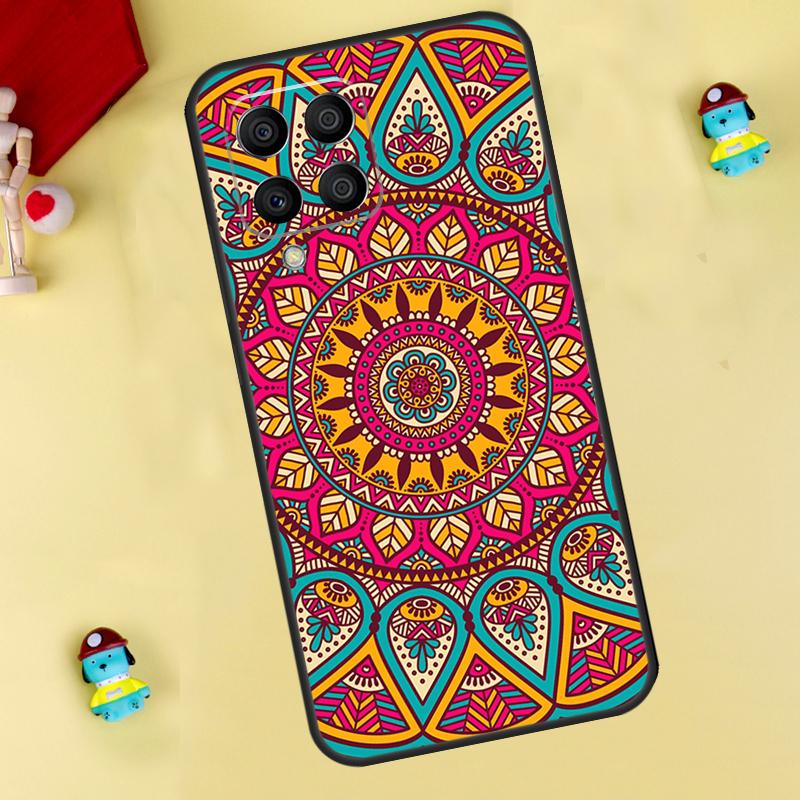 Чехол-тотем Цветок Мандалы для Samsung Galaxy M55 M14 M34 M54 M32 M52 M15 M11 M12 M13 M06 M16 M36 M56 M31 M53 M35