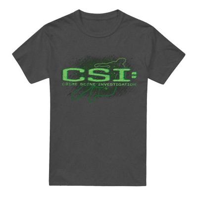 CSI Унисекс Взрослая Футболка Shadow Sketch