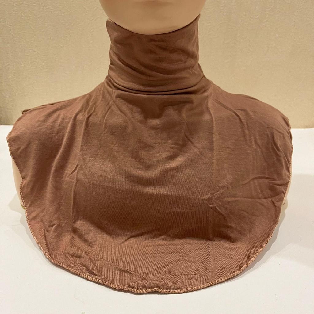 Mercerized Cotton High Neck Warmer - Women's Collar H010
