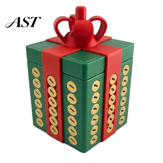 Novelty Surprising Box for Parties Annoying Prank Puzzle Gift Box, 3D Printed Reusable Cash & Card Unique Small Item Storage Holder, Hilarious