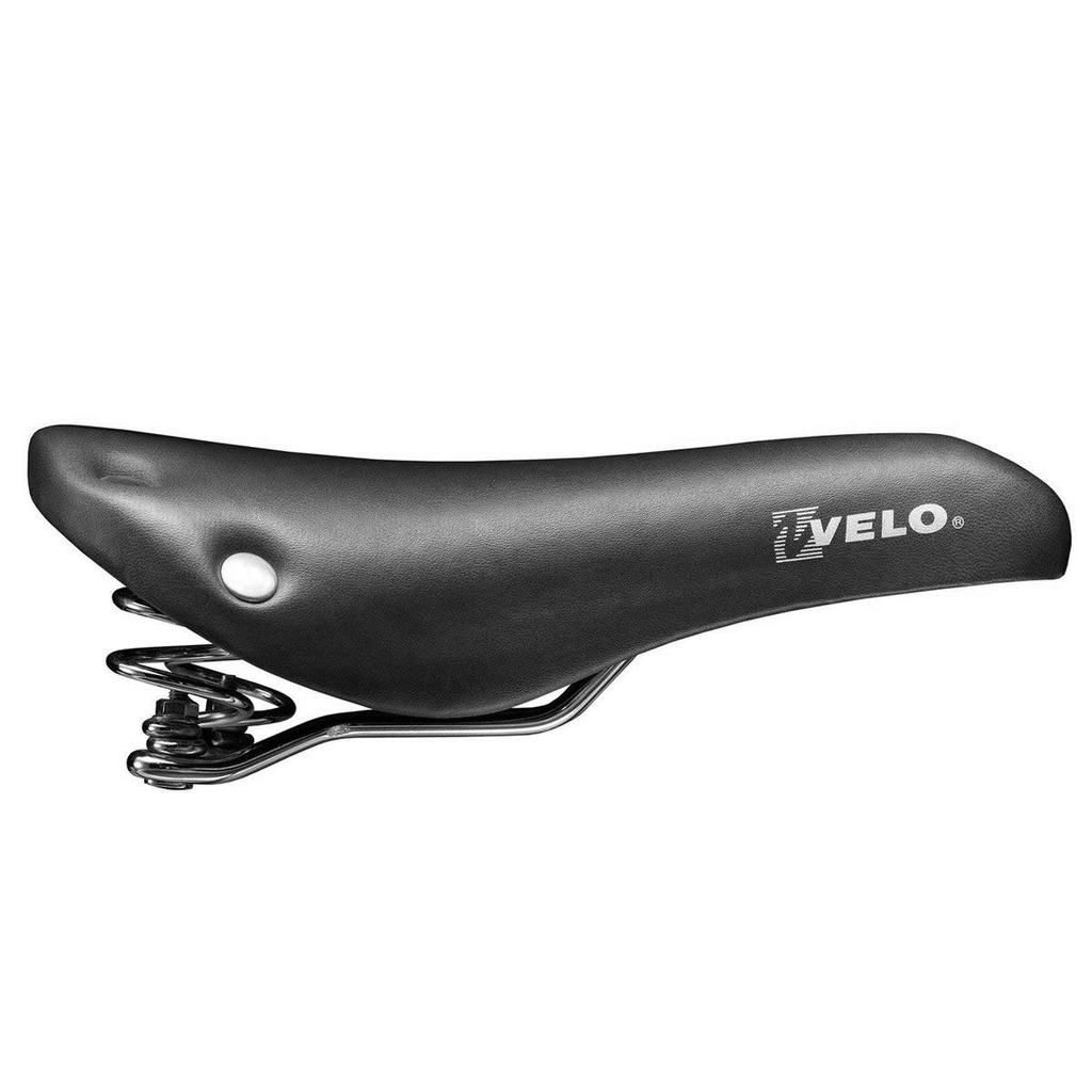 Седло VELO с пружиной ЧЕРНОЕ VL-6067 SL-OTR-M002
