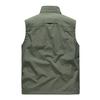 Quick Dry Vest Men's Casual Outdoor Multi-Pocket Vest Jacket