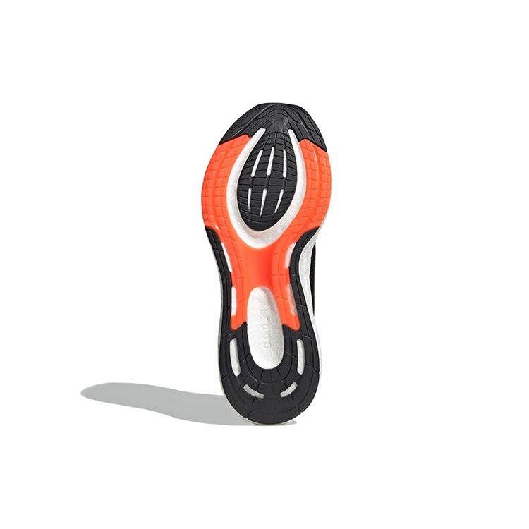 Adidas Кроссовки унисекс PureBoost 22 Black Semi Orange Core-Black Iron-Metalic HQ7211