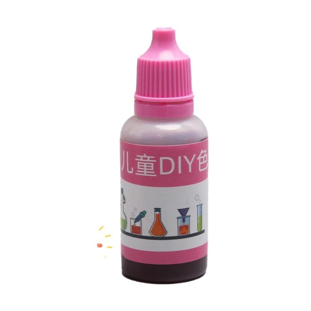 Interactive Experimental Dyeing Pigment Slime Color Handmade Crafts Pigment Science Experiment