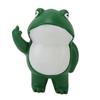 Middle Finger Frog Ornament Outdoor Patio Quirky Little Frog Ornament for Home Office Desktop
