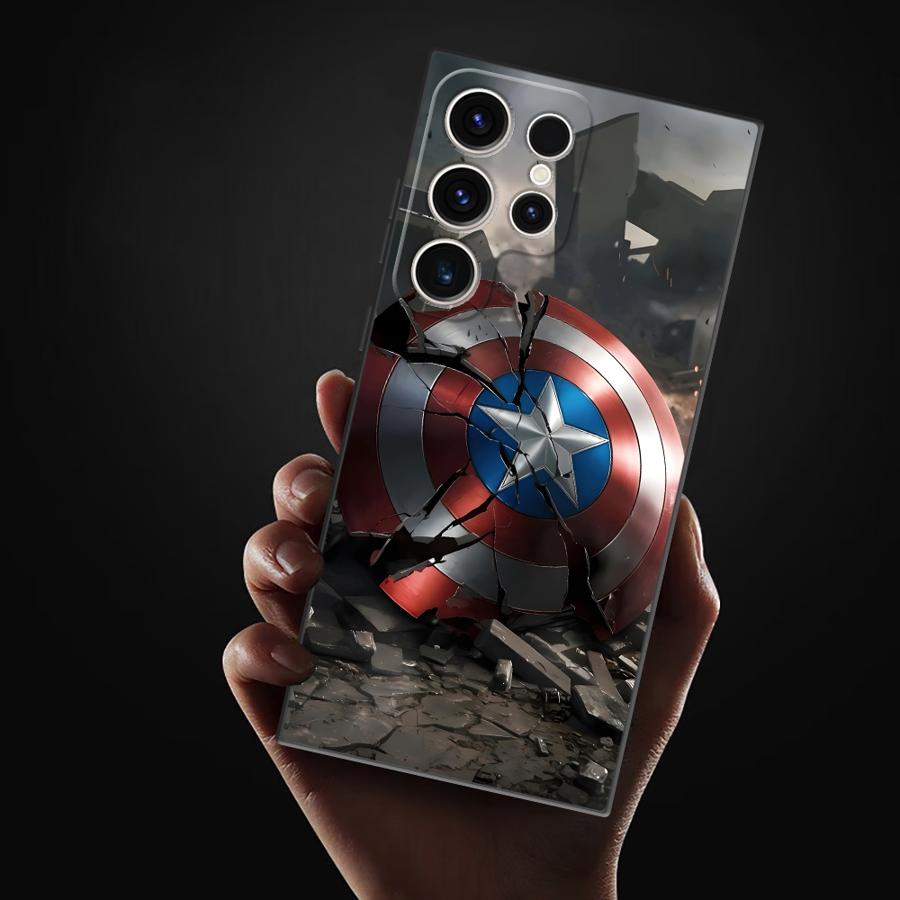 Чехол для Samsung Galaxy S26 Note 20 Ultra 8 9 10 S24 Plus S25 Ultra S23 S20 S21 FE S10 S9 Funda Чехол для телефона Marvel Innovation